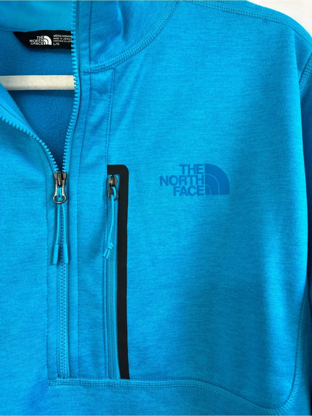 The North Face Canyonlands 1/2 Zip Fleece Pullover Men’s Large Blue
